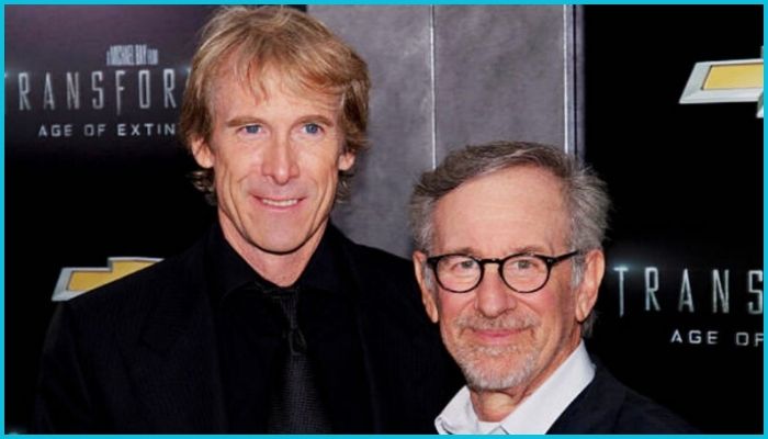 Michael Bay and Steven Spielberg
